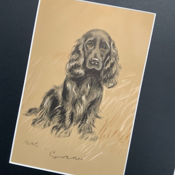 DesigningSunny Home&Decor Other - Love Me💕 Vintage Dog Artwork
